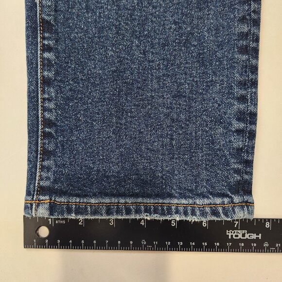 Driftwood Audrey‎ Jeans 29 Medium Wash Blue Mid Rise Straight Leg Denim - Picture 7 of 10